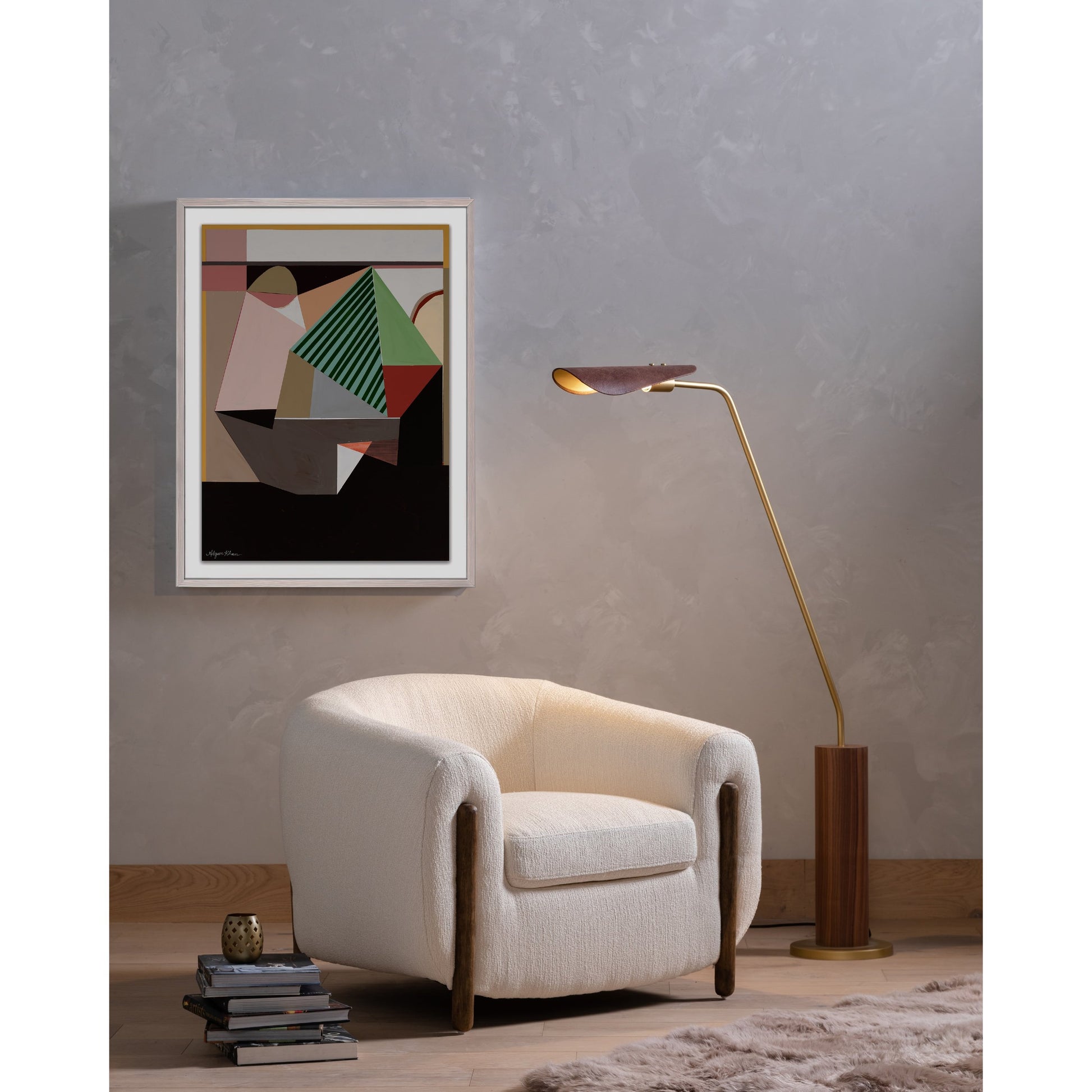 Lyla Chair by Four Hands in distressed natural. Made from unique in a modern style.