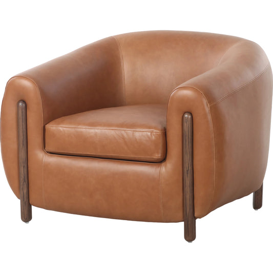 Lyla Chair by Four Hands in distressed natural. Made from unique in a modern style.