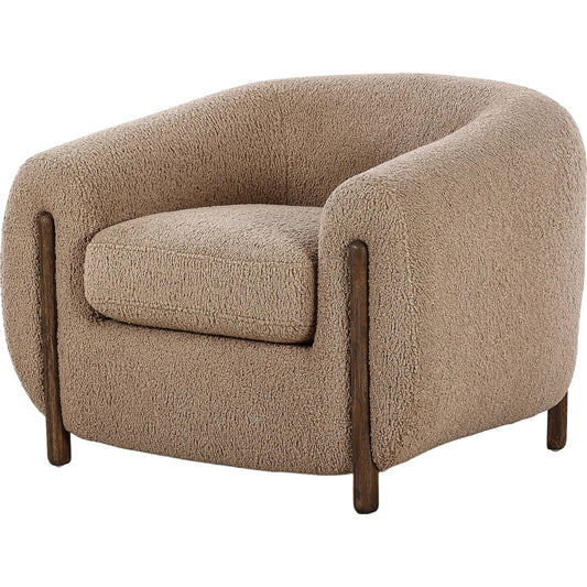 Lyla Chair by Four Hands in distressed natural. Made from unique in a modern style.
