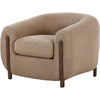 Sheepskin Camel, Distressed Natural