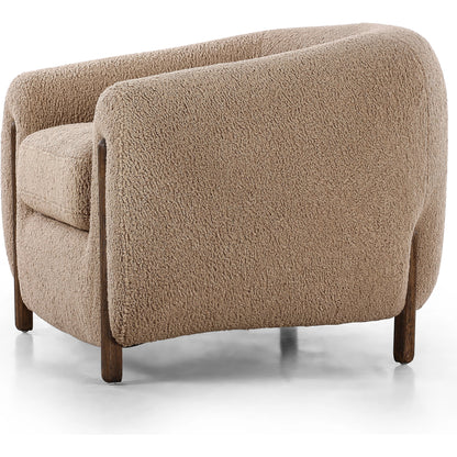 Lyla Chair by Four Hands in distressed natural. Made from unique in a modern style.