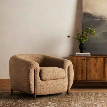 Lyla Chair by Four Hands in distressed natural. Made from unique in a modern style.