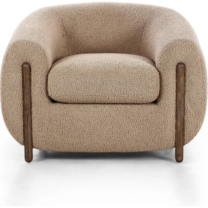 Lyla Chair by Four Hands in distressed natural. Made from unique in a modern style.