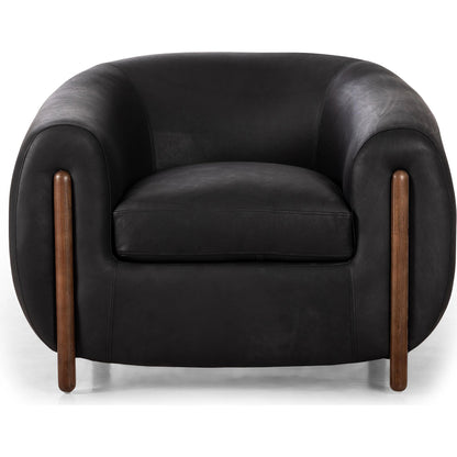 Lyla Chair by Four Hands in distressed natural. Made from unique in a modern style.
