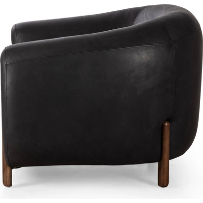 Lyla Chair by Four Hands in distressed natural. Made from unique in a modern style.