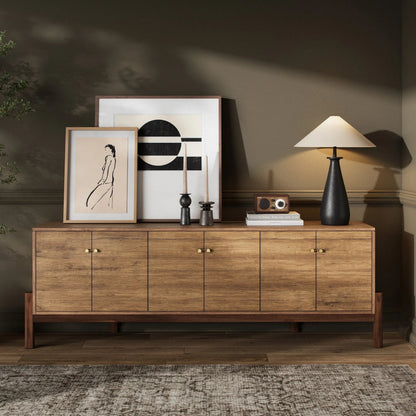 Reza Media Console by Four Hands. Made from unique in a eclectic & global style.