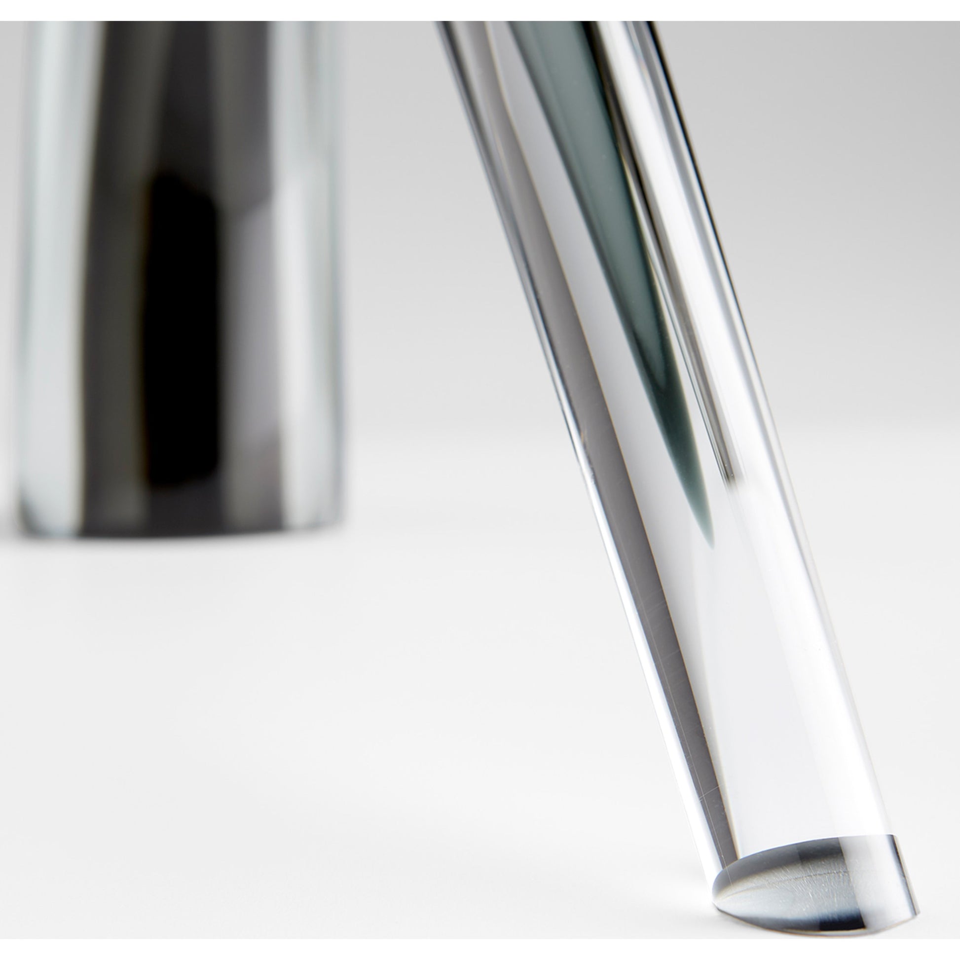 Vault Sculpture by Cyan Design in gray, clear. Made from glass in a modern style.