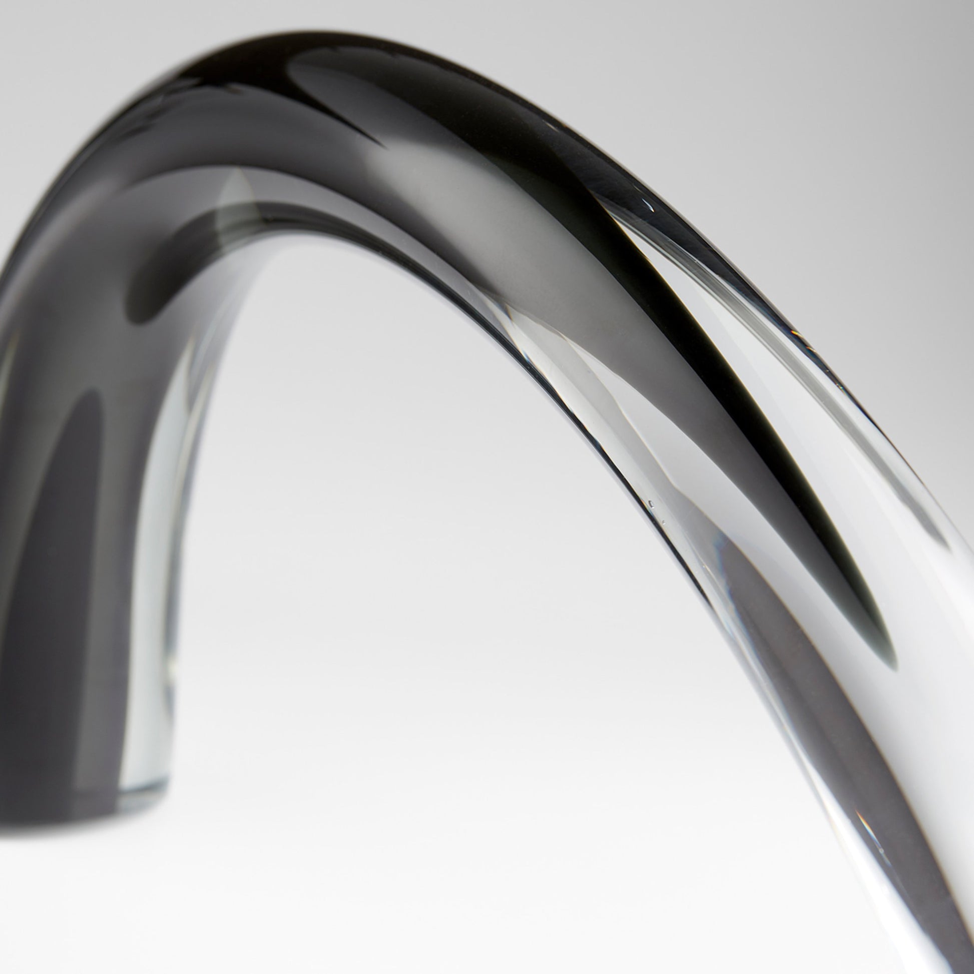 Vault Sculpture by Cyan Design in gray, clear. Made from glass in a modern style.