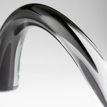 Vault Sculpture by Cyan Design in gray, clear. Made from glass in a modern style.