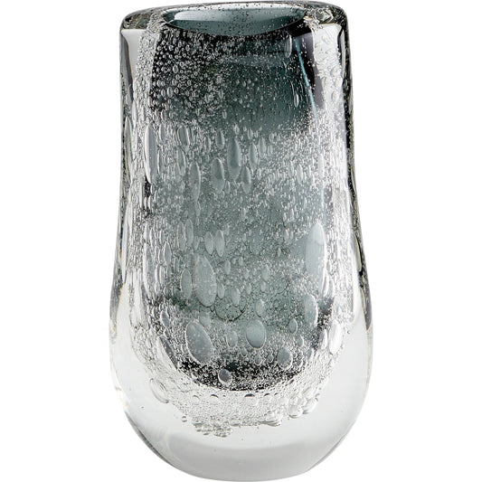 Viceroy Vase by Cyan Design in grey, clear. Made from glass in a modern style.
