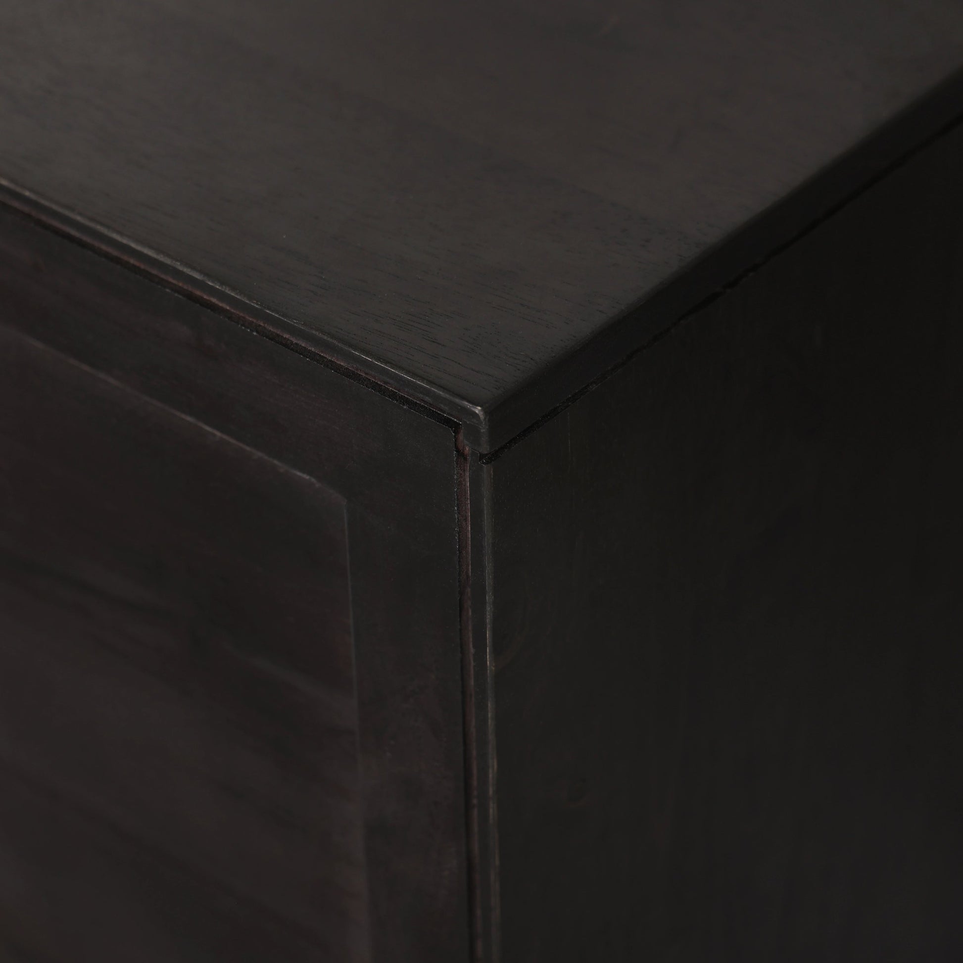 Reza Sideboard by Four Hands in smoked honey. Made from solid parawood, solid acacia, brass in a eclectic & global style.