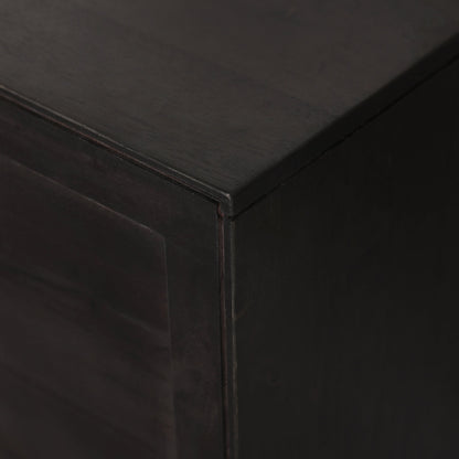 Reza Sideboard by Four Hands in smoked honey. Made from solid parawood, solid acacia, brass in a eclectic & global style.