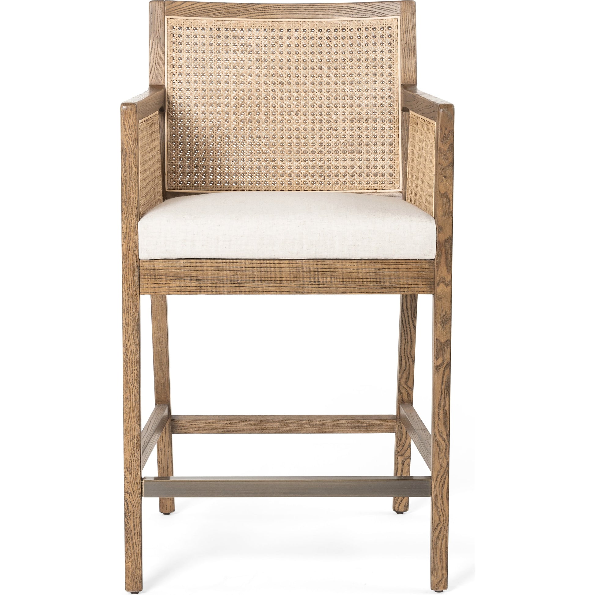Antonia Cane Counter Stool by Four Hands. Made from unique in a modern style.