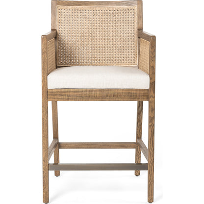 Antonia Cane Counter Stool by Four Hands. Made from unique in a modern style.