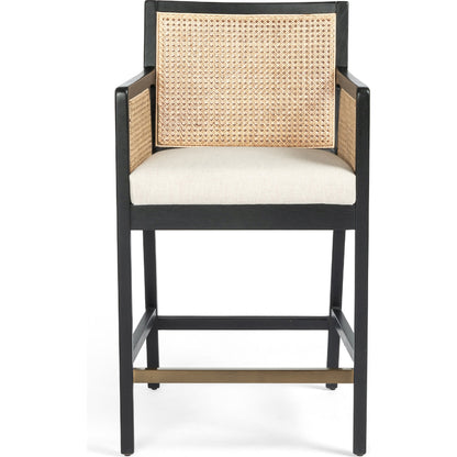 Antonia Cane Counter Stool by Four Hands. Made from unique in a modern style.