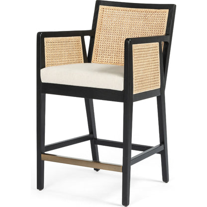 Antonia Cane Counter Stool by Four Hands. Made from unique in a modern style.