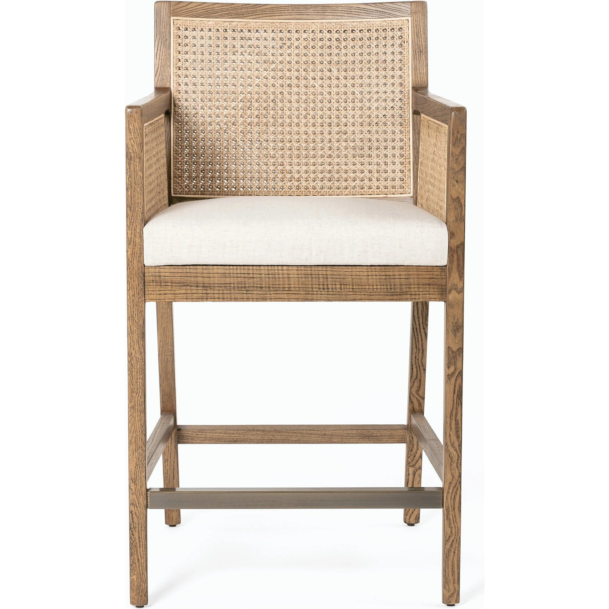 Antonia Cane Counter Stool by Four Hands. Made from unique in a modern style.