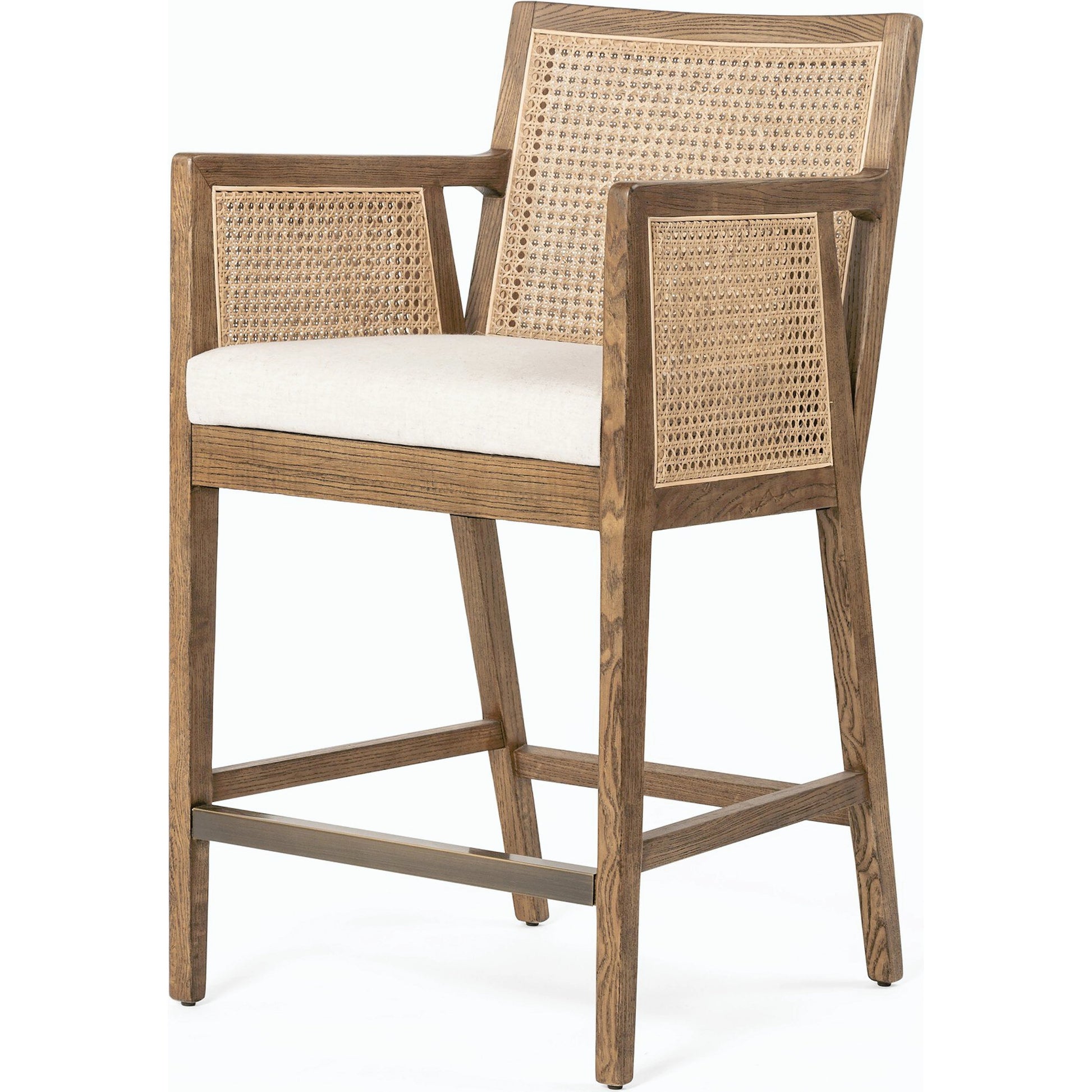 Antonia Cane Counter Stool by Four Hands. Made from unique in a modern style.