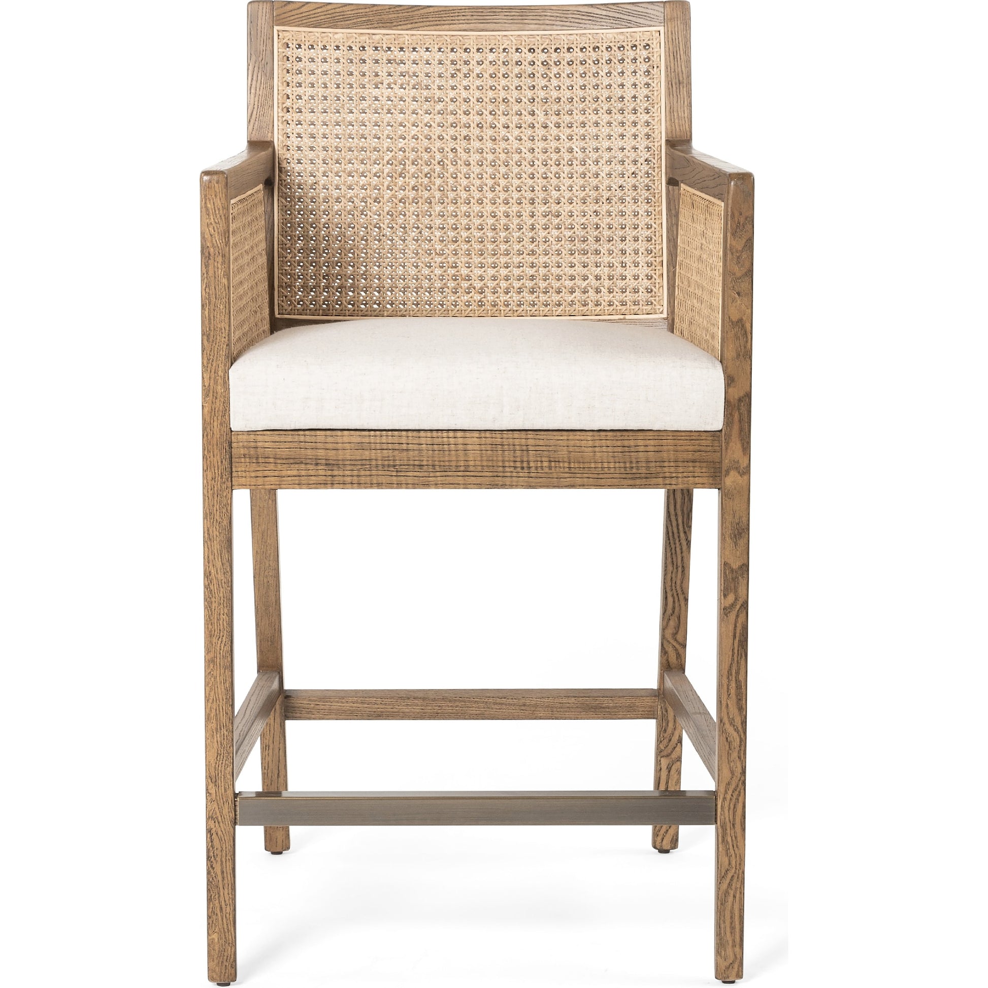Antonia Cane Counter Stool by Four Hands. Made from unique in a modern style.