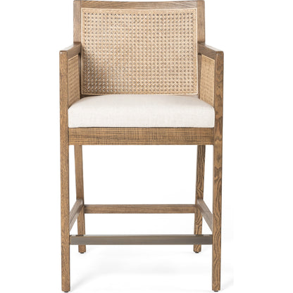 Antonia Cane Counter Stool by Four Hands. Made from unique in a modern style.