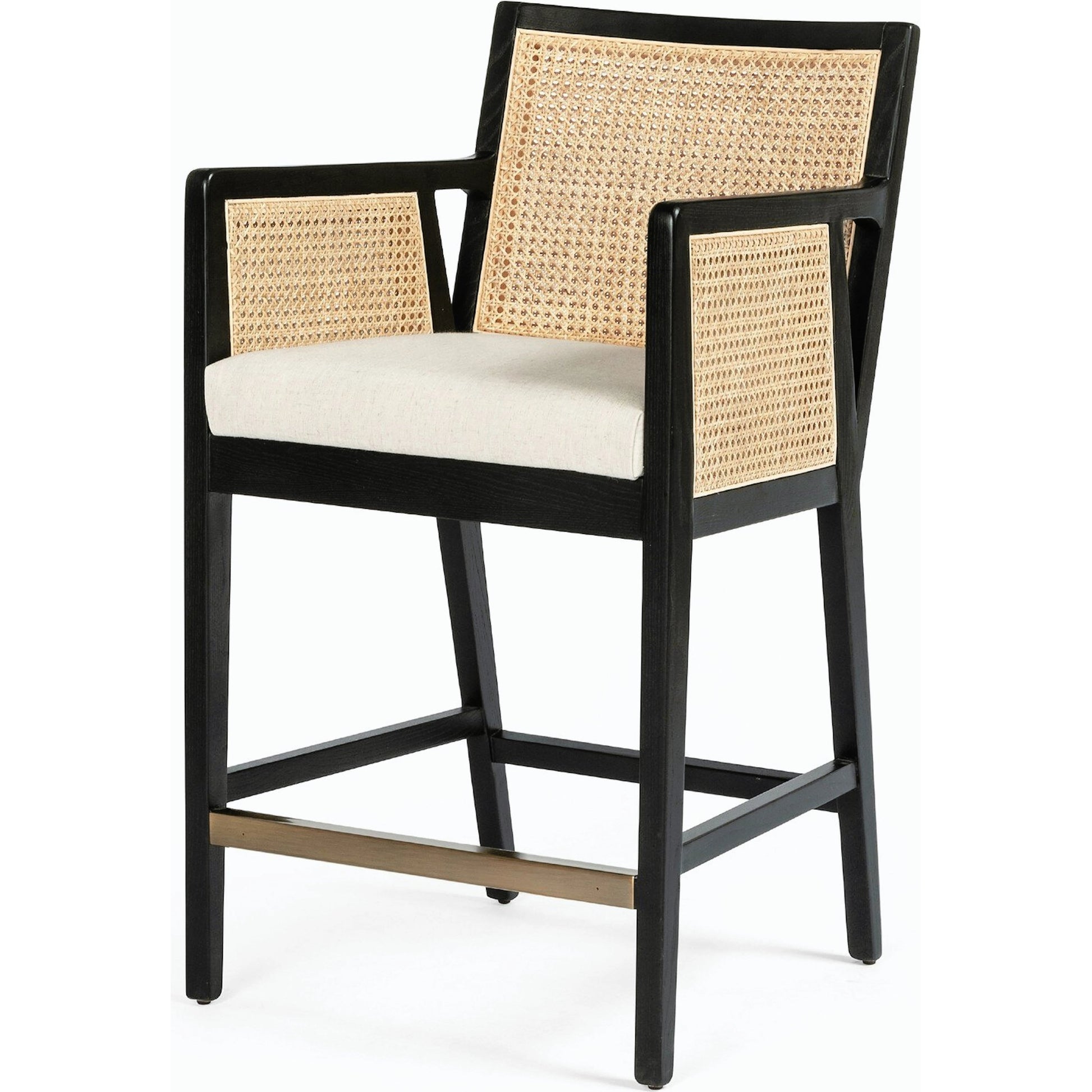 Antonia Cane Counter Stool by Four Hands. Made from unique in a modern style.