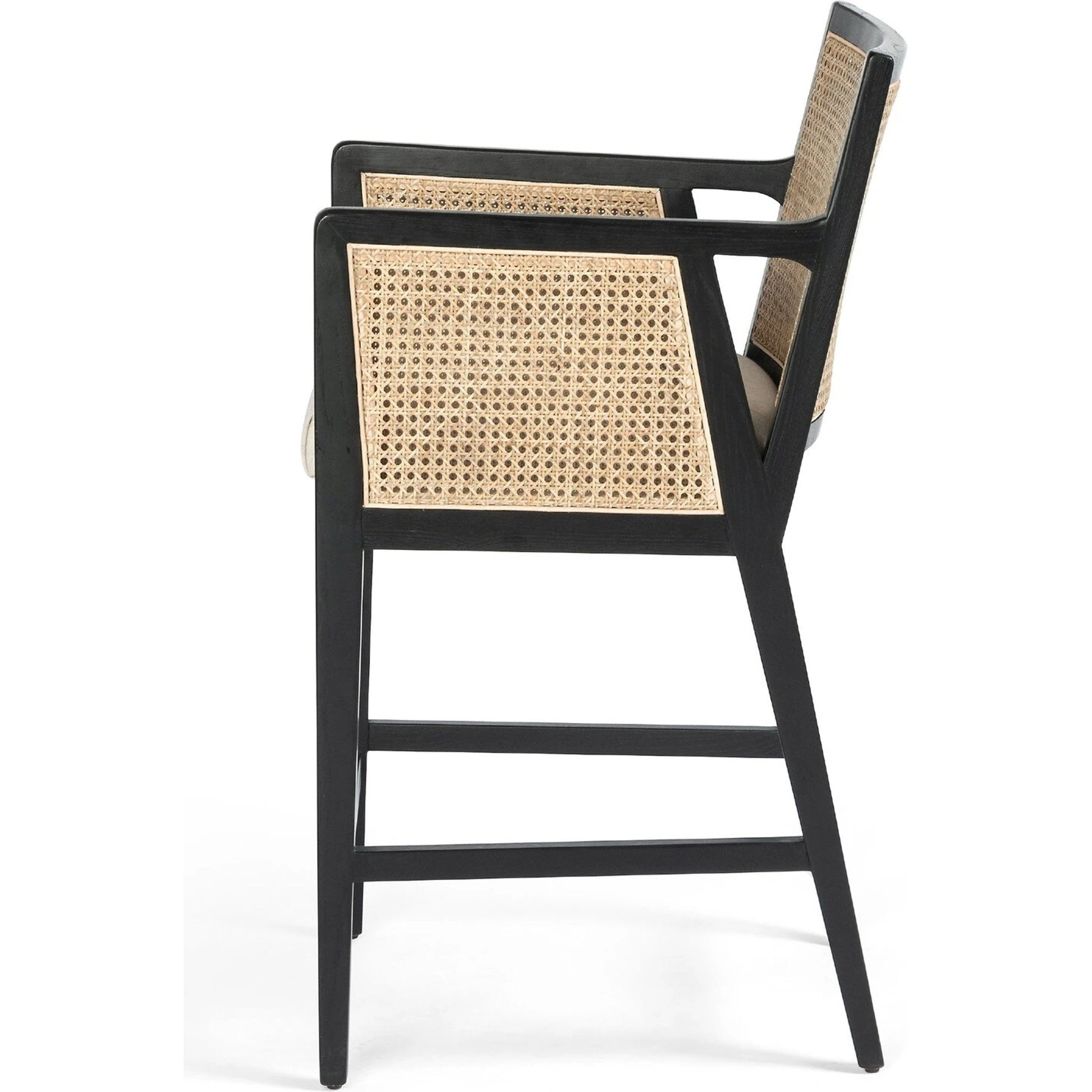 Antonia Cane Counter Stool by Four Hands. Made from unique in a modern style.
