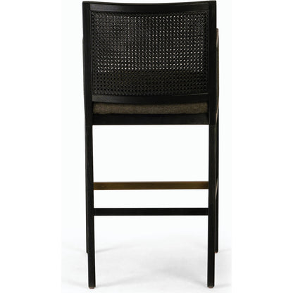 Antonia Cane Bar Stool by Four Hands. Made from unique in a transitional style.
