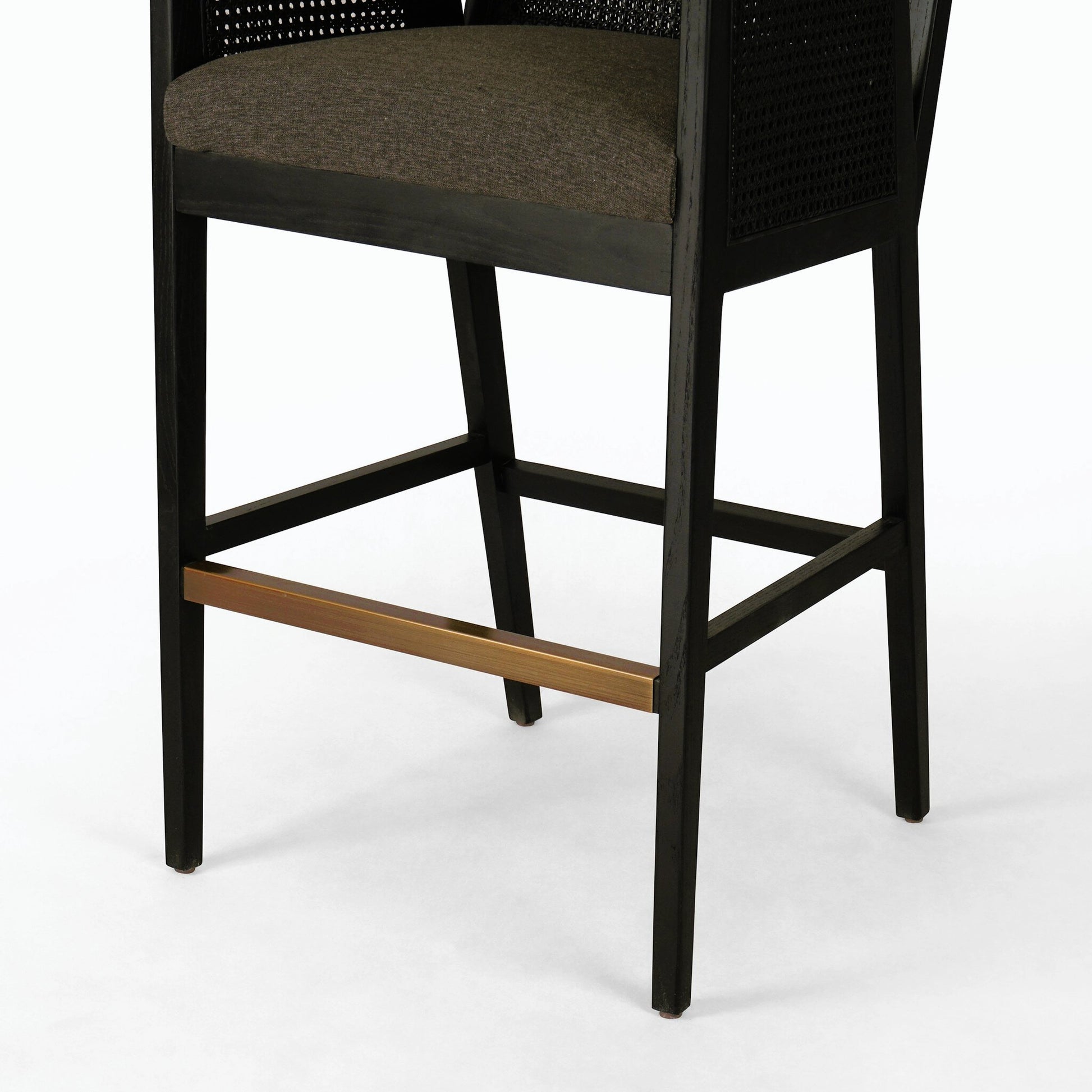 Antonia Cane Bar Stool by Four Hands. Made from unique in a transitional style.