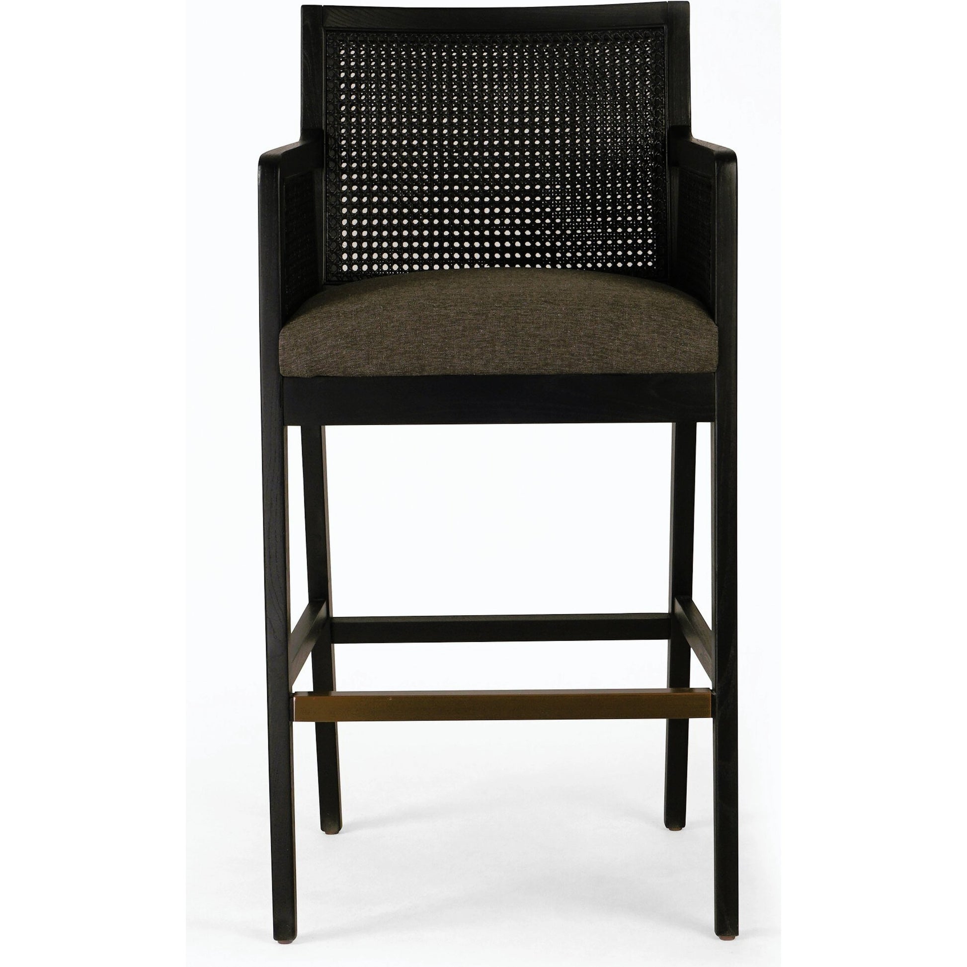 Antonia Cane Bar Stool by Four Hands. Made from unique in a transitional style.