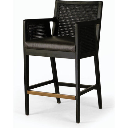 Antonia Cane Counter Stool by Four Hands. Made from unique in a modern style.