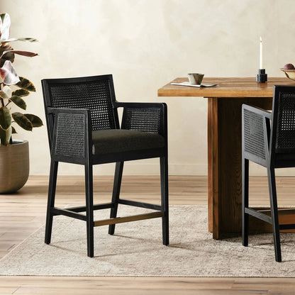 Antonia Cane Counter Stool by Four Hands. Made from unique in a modern style.