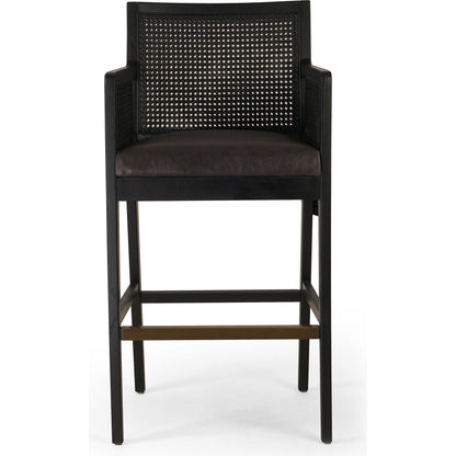 Antonia Cane Counter Stool by Four Hands. Made from unique in a modern style.
