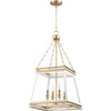White, Aged Brass