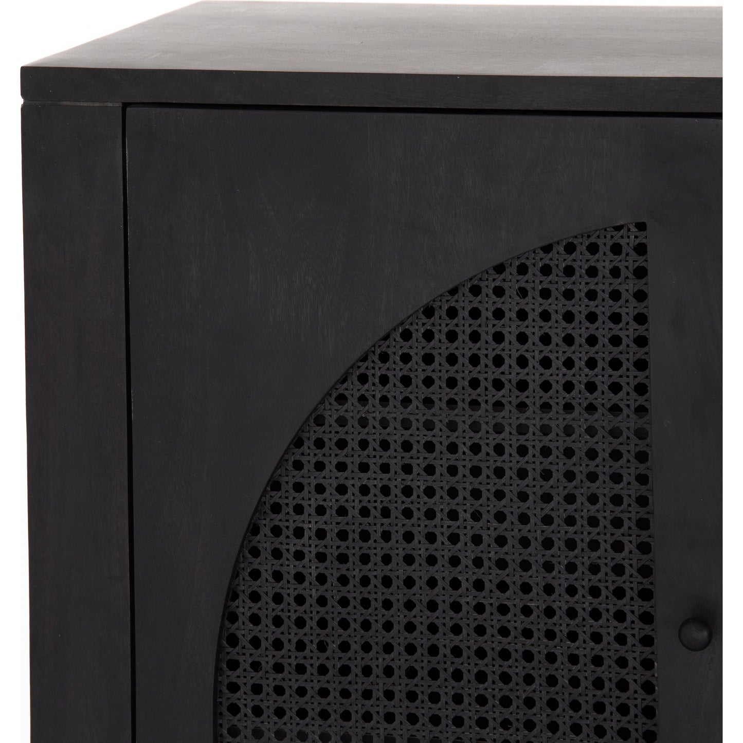003 SI-1716943 | Closeup | Tilda Sideboard by Four Hands. Made from solid mango, cane in a transitional style.