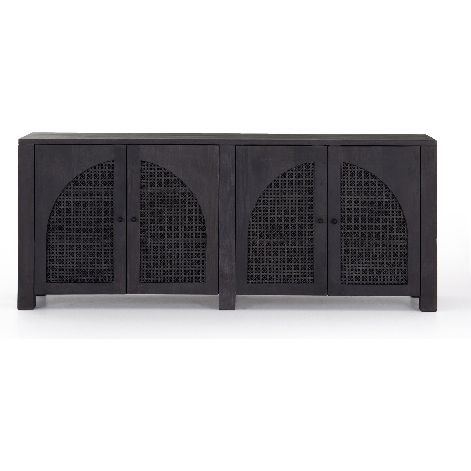 Tilda Sideboard by Four Hands. Made from solid mango, cane in a transitional style.