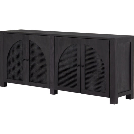 Tilda Sideboard by Four Hands. Made from solid mango, cane in a transitional style.