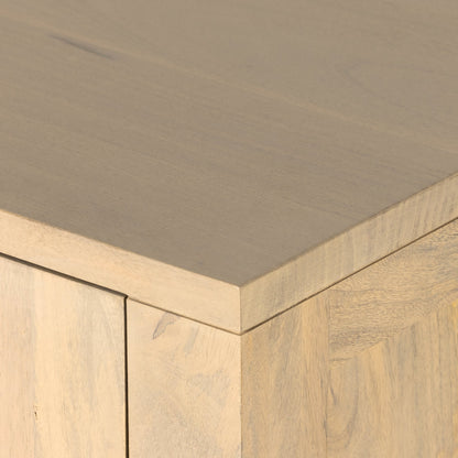 Tilda Sideboard by Four Hands. Made from solid mango, cane in a transitional style.