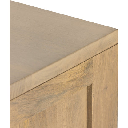 Tilda Sideboard by Four Hands. Made from solid mango, cane in a transitional style.