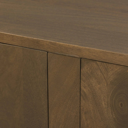 Tilda Sideboard by Four Hands. Made from solid mango, cane in a transitional style.