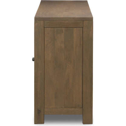Tilda Sideboard by Four Hands. Made from solid mango, cane in a transitional style.