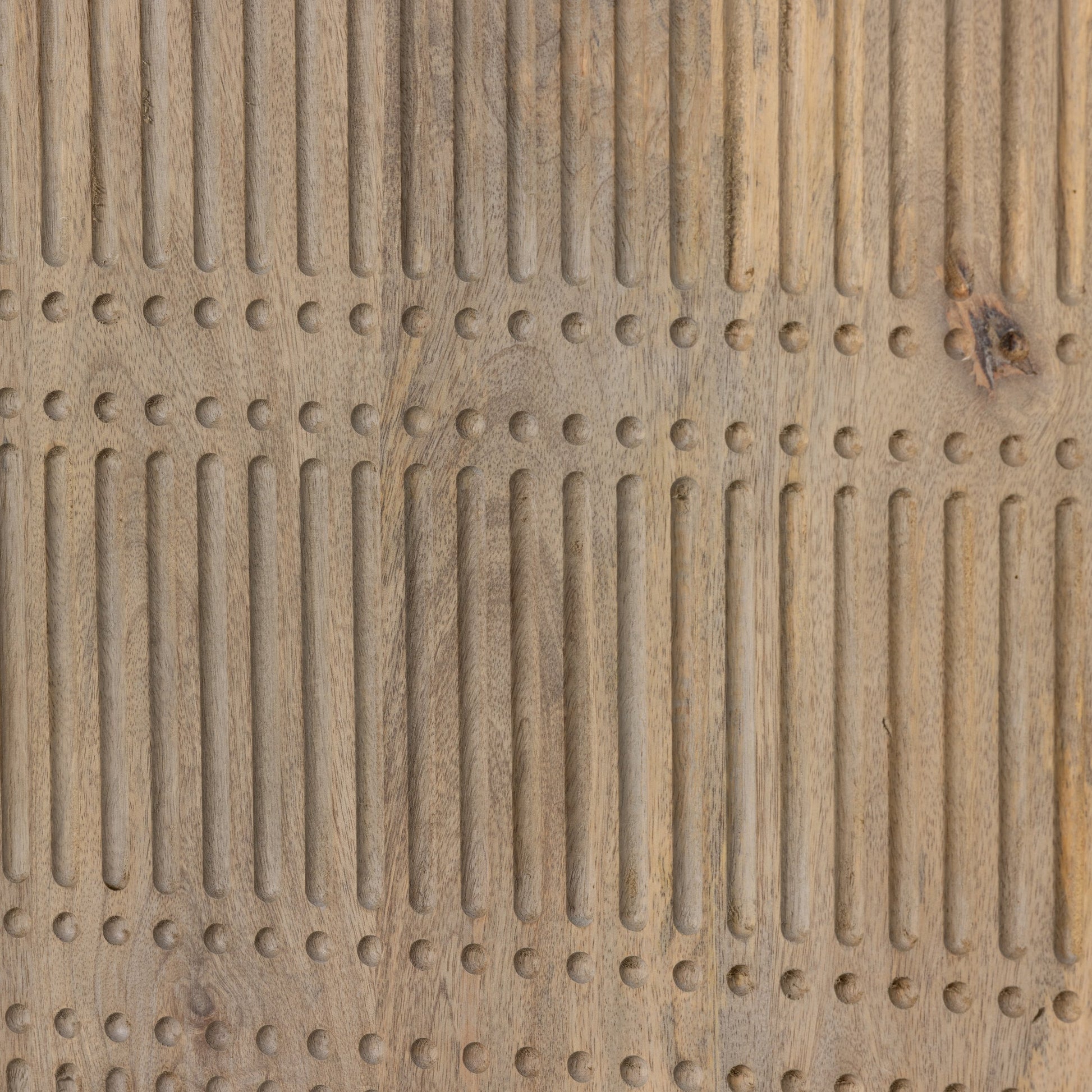 Kelby Media Console by Four Hands in gunmetal, aged brass, carved vintage brown, vintage brown. Made from solid mango, iron in a modern style.