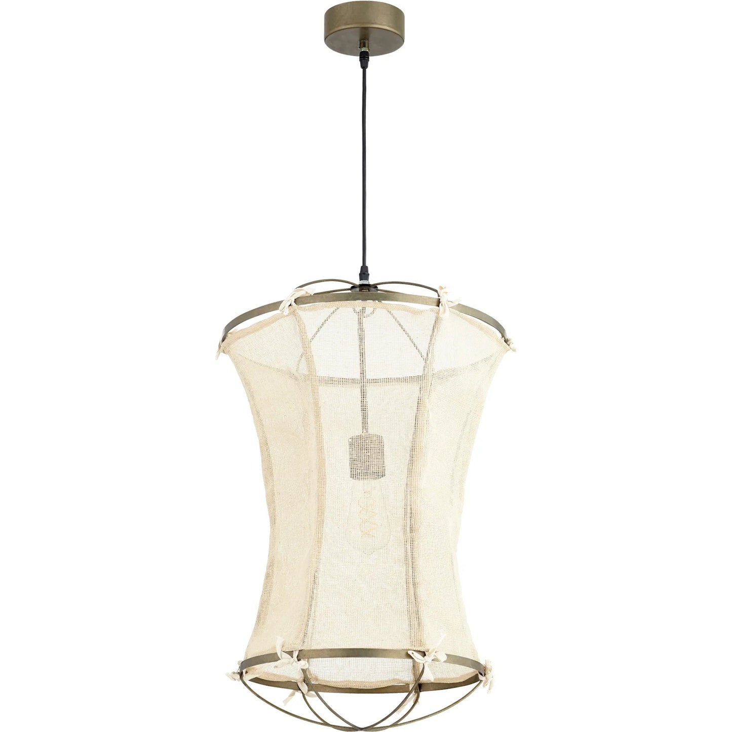 001 SI-1986885 | Primary Silo | Ara Pendant by Cyan Design. Made from iron, jute in a modern style.