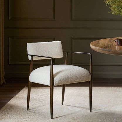 Waldon Dining Chair by Four Hands in sierra brown, aged bronze. Made from unique in a modern style.