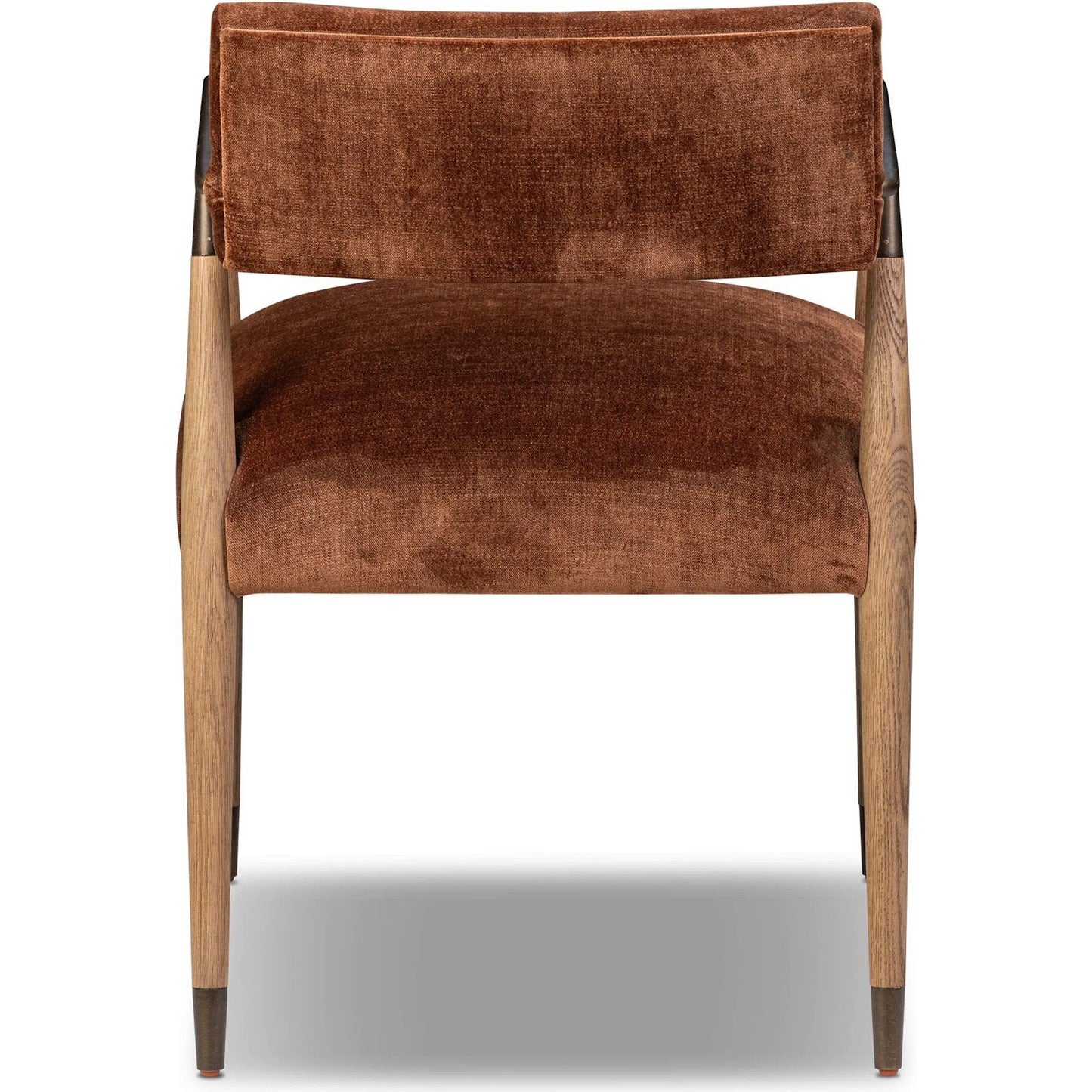008 SI-2535456 | Additional Silo | Waldon Dining Chair by Four Hands in sierra brown, aged bronze. Made from unique in a modern style.