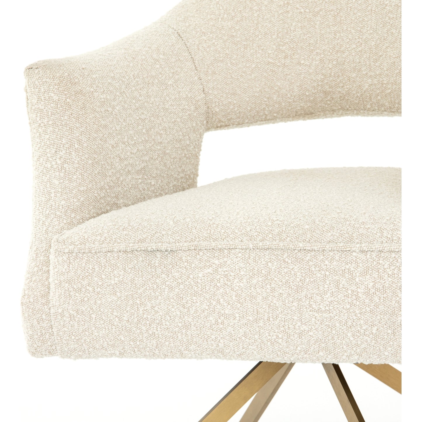 042 SI-1797463 | Closeup | Adara Desk Chair by Four Hands. Made from unique in a modern style.