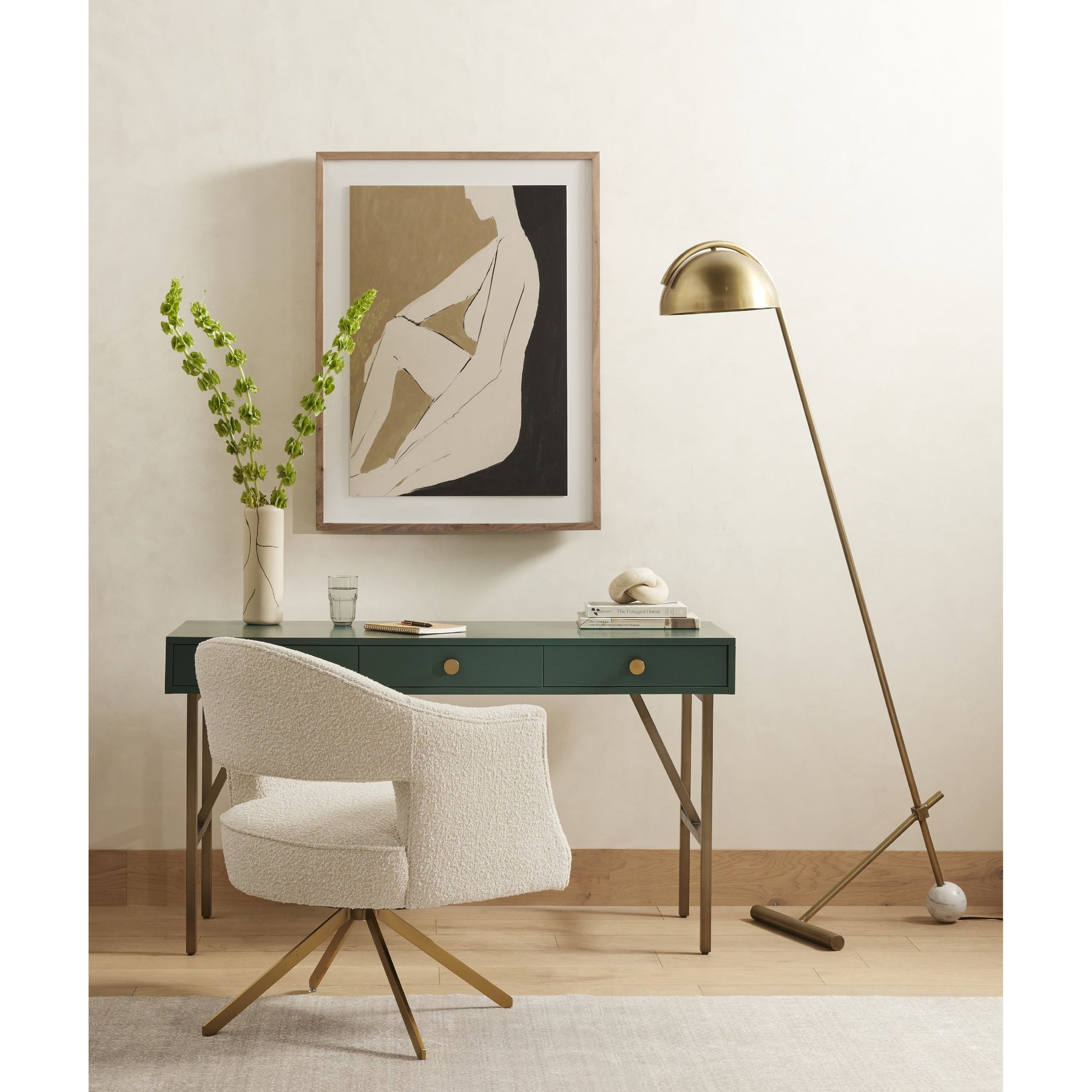 Adara Desk Chair by Four Hands. Made from unique in a modern style.
