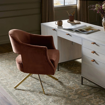 Adara Desk Chair by Four Hands. Made from unique in a modern style.