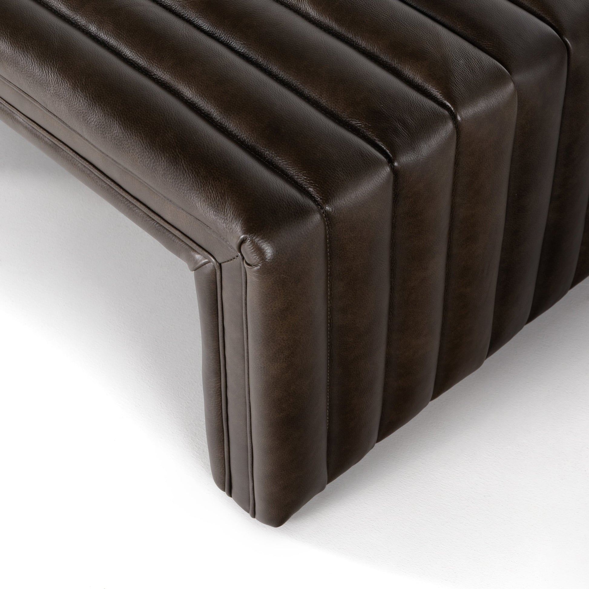 Augustine Ottoman by Four Hands. Made from unique in a modern style.