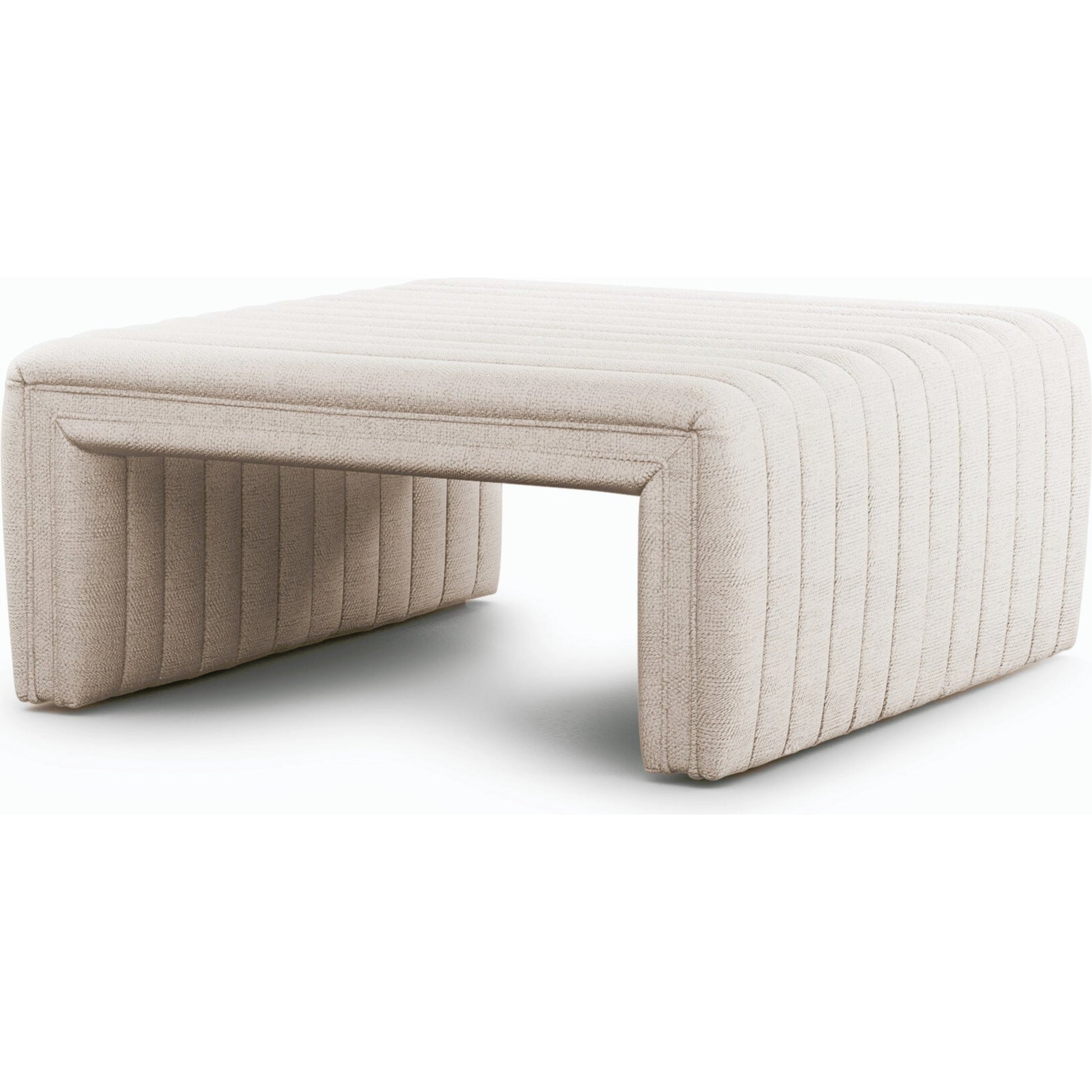 Augustine Ottoman by Four Hands. Made from unique in a modern style.