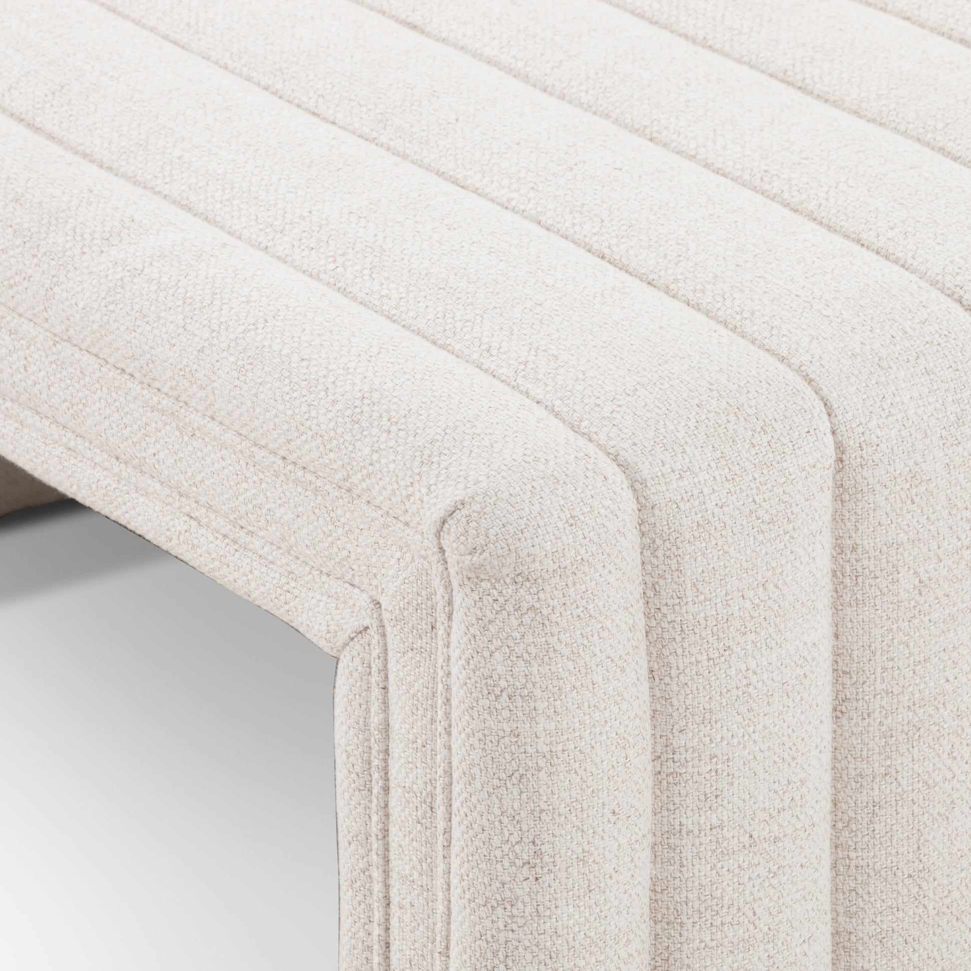 Augustine Ottoman by Four Hands. Made from unique in a modern style.